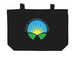 Valley Leadership Academy, a Black Large Organic Cotton Tote Bag