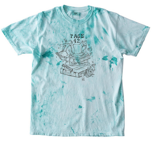 Don't Panic! Page 42&nbsp;, a Sea Glass Comfort Colors Colorblast Tee