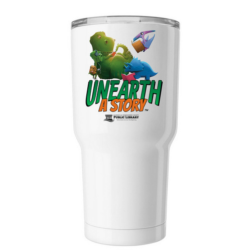 Summer reading 2026 - Tumbler, a White Insulated Tumbler