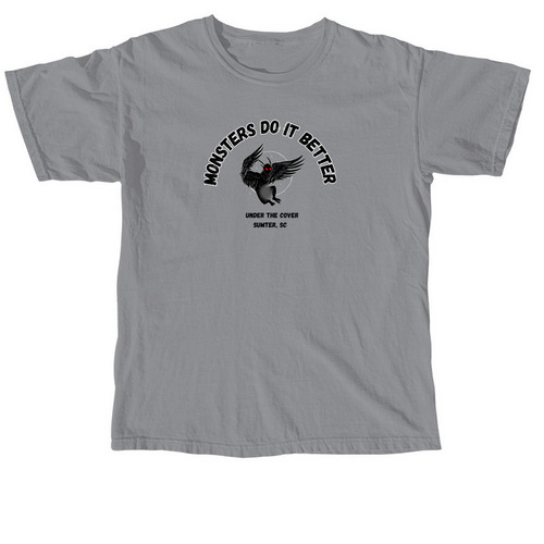 Mothman, a Granite Comfort Colors Unisex Tee