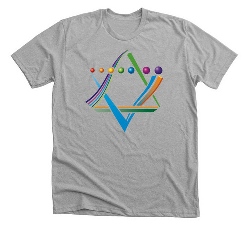 Shir Hadash Logo Shirts, a Athletic Heather Premium Unisex Tee