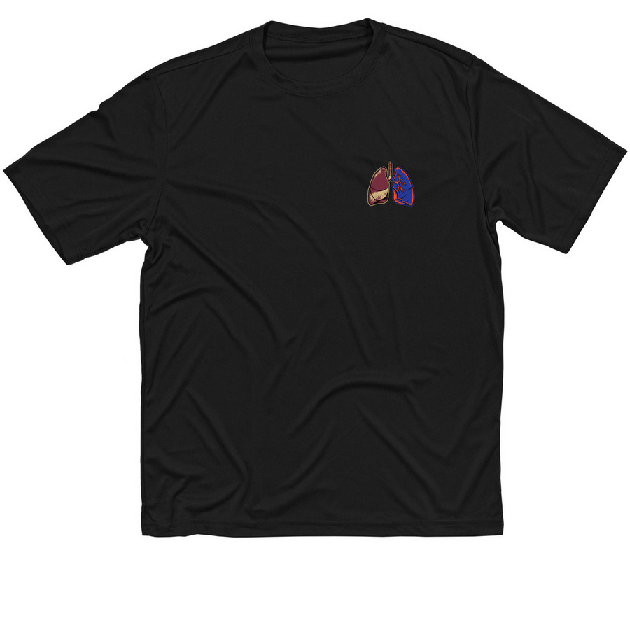 Supporter Shirt v2- Athletic, a Black Classic Performance Tee