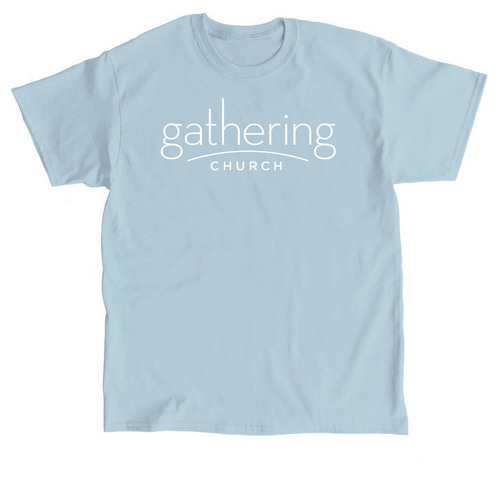 What a friend we have in Jesus, a Light Blue Classic Unisex Tee