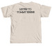 Listen to Tommy Keene, a Ivory Comfort Colors Unisex Tee (back-view)