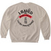 Save The Ruby Fruit Fundraiser&nbsp;, a Sand Softstyle Crewneck Sweatshirt (back-view)