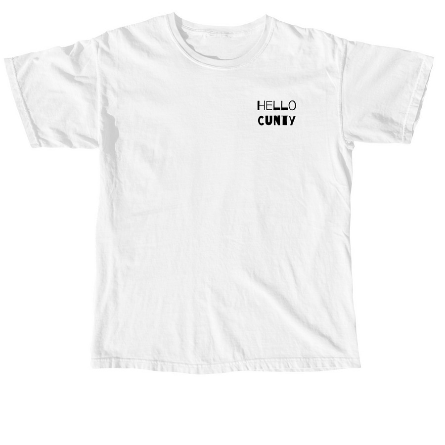 HC&nbsp;, a White Comfort Colors Unisex Tee
