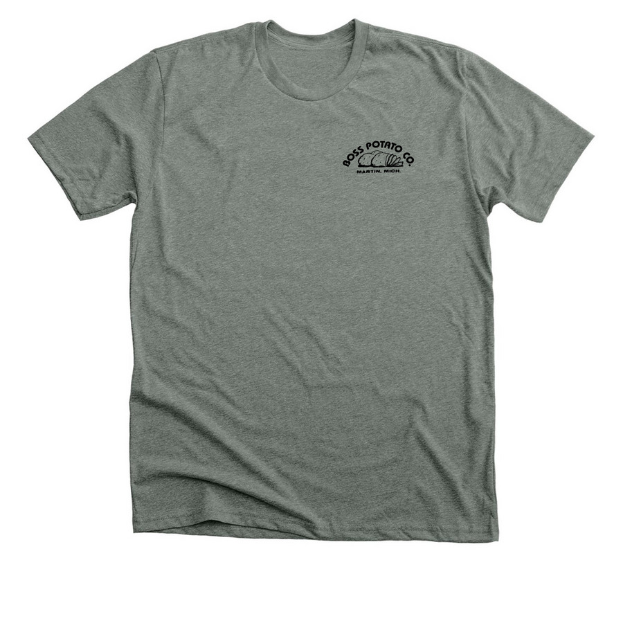 Boss Potato Co., a Deep Heather Premium Unisex Tee