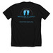 Maverick's Legacy Shirts: Double Sided, a Solid Black Blend Premium Unisex Tee (back-view)