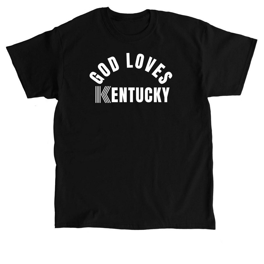 Christ's Chapel-God Loves KY Merch, a Black Classic Unisex Tee