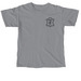 Dood Co. Leather Tee, a Granite Comfort Colors Unisex Tee