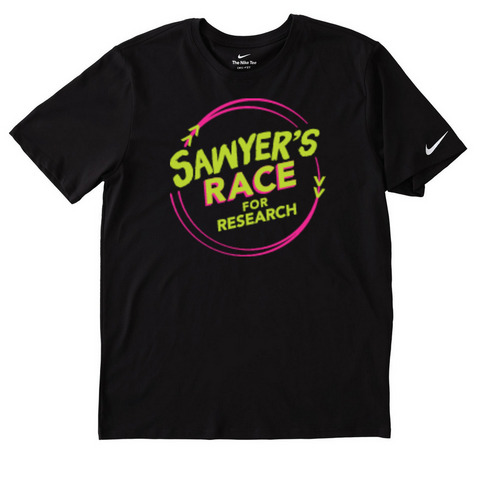 SRFR Performance Line, a Black Nike Dri-FIT Jersey Blend Performance Tee