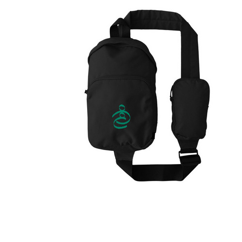 BFC Logo: Sling Bag, a Black Grove Sling Bag