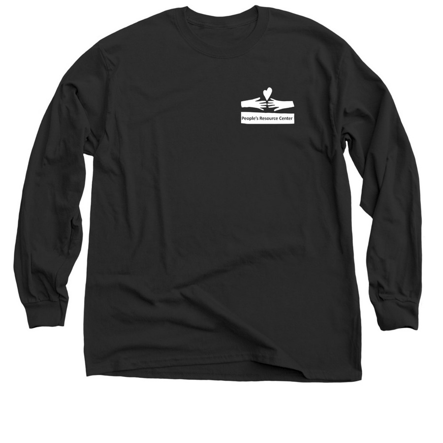 VOLUNTEER Apparel - Black, a Black Classic Long Sleeve Tee