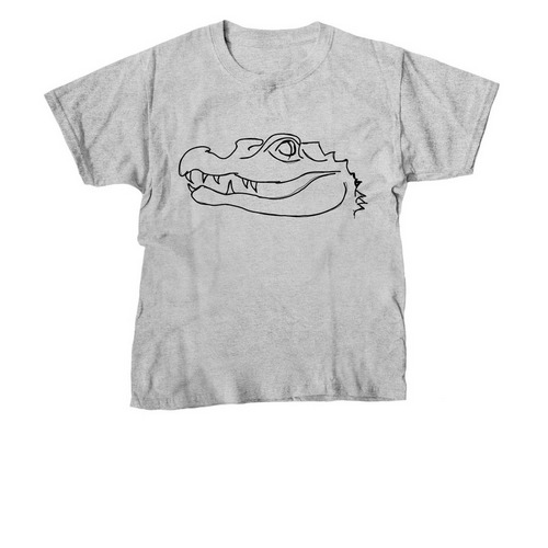 Hades the Cuvier Dwarf Caiman&nbsp;, a Sport Grey Youth Unisex Tee