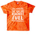 rocket fuel (dark colors), a Orange Classic Tie Dye Tee