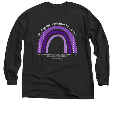Shining for a Brighter Tomorrow (non-custom), a Black Classic Long Sleeve Tee