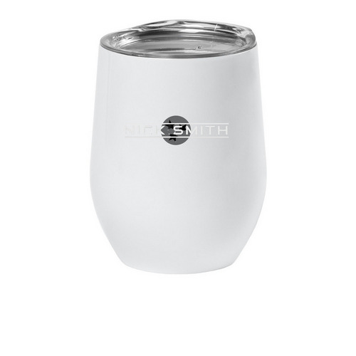 Wine Tumbler, a White Insulated Wine Cup