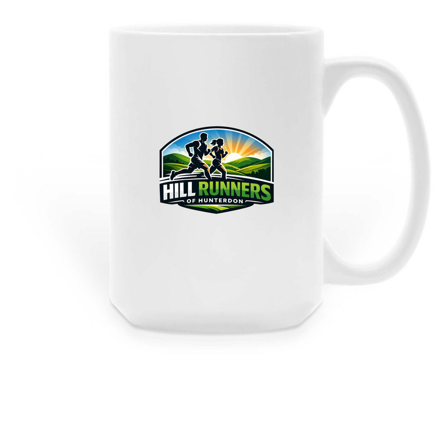 HRH Mugs, a White Large Coffee Mug