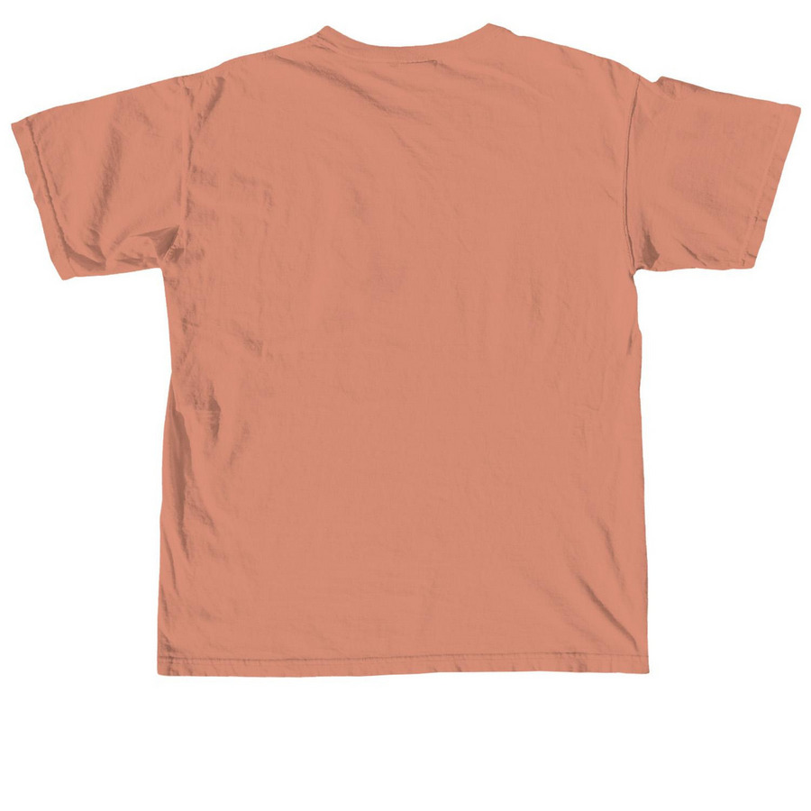 CFF Spooky Season, a Terracotta Comfort Colors Unisex Tee (back-view)