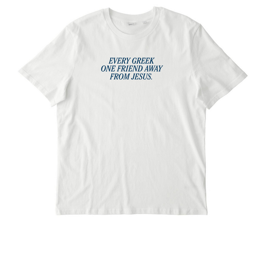 Golf Marathon Tee, a Off White Stanley/Stella Unisex Creator 2.0 Tee