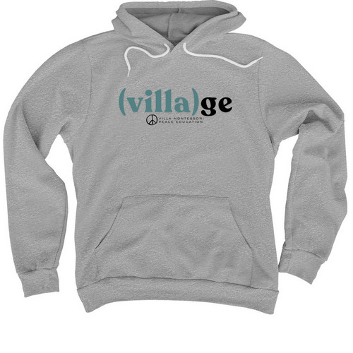 Village- Adult, a Athletic Heather Premium Pullover Hoodie