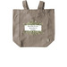 We do this for love tote, a Pumice Recycled Cotton Tote Bag