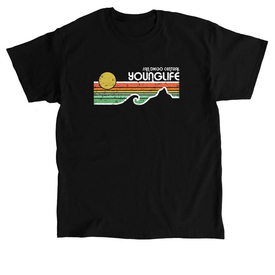 Young Life San Diego Central, a Black Classic Unisex Tee