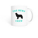 The Newf Crew Mug, a White Coffee Mug
