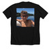 Brayden, a Solid Black Blend Premium Unisex Tee (back-view)