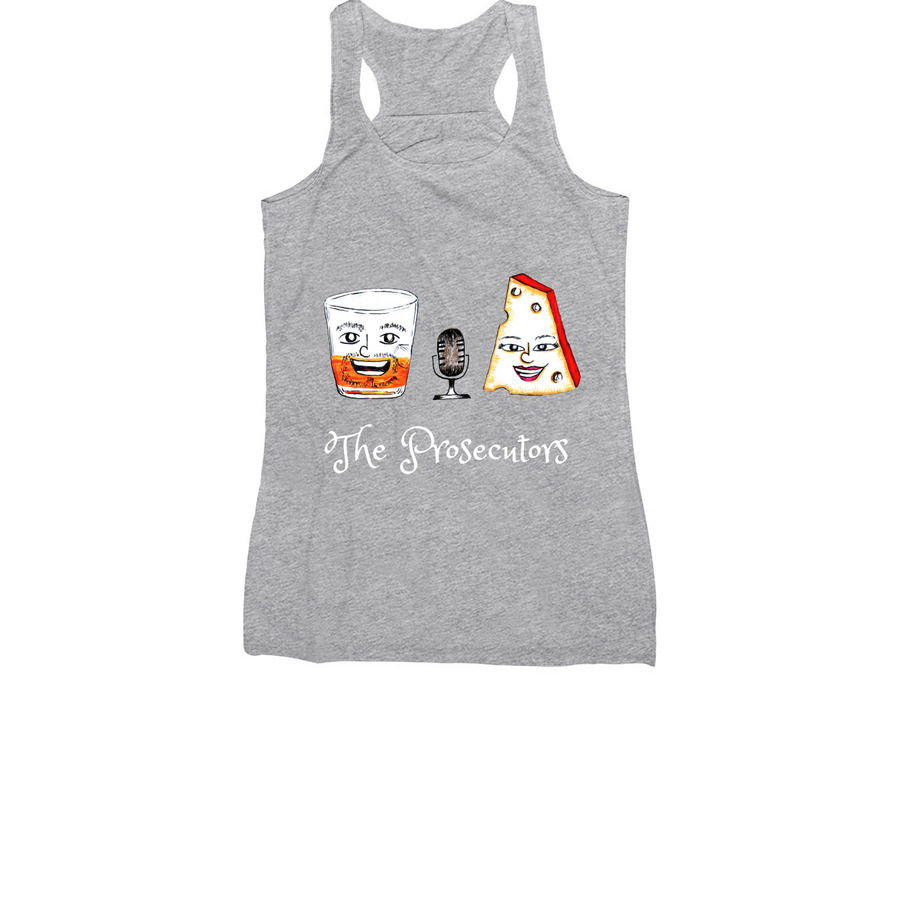 Summer Cheese and Bourbon&nbsp;, a Athletic Heather Women's Racerback