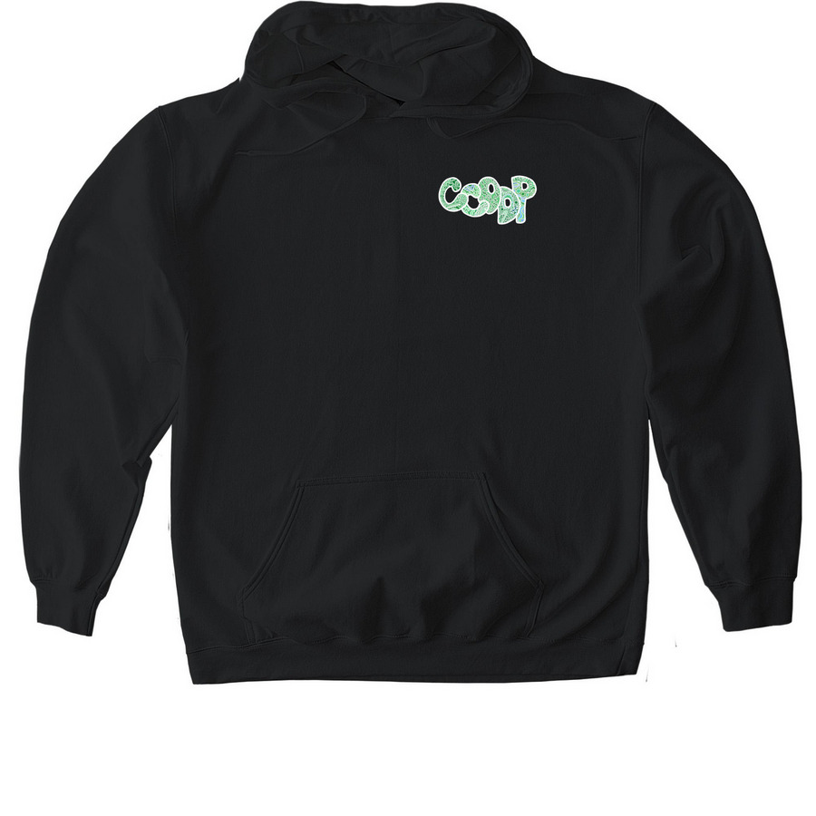 CCODP Hoodie, a Black Gildan Softstyle Pullover Hoodie