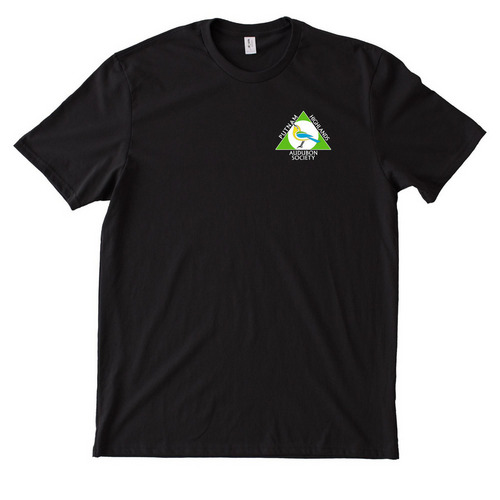 Putnam Highlands Audubon Logo Apparel&nbsp;, a Deep Black Allmade Heavyweight Recycled Cotton Tee