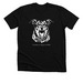 Vendetta / White, a Solid Black Blend Premium Unisex Tee