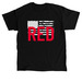 RED Campaign - Red & Black Design, a Black Classic Unisex Tee