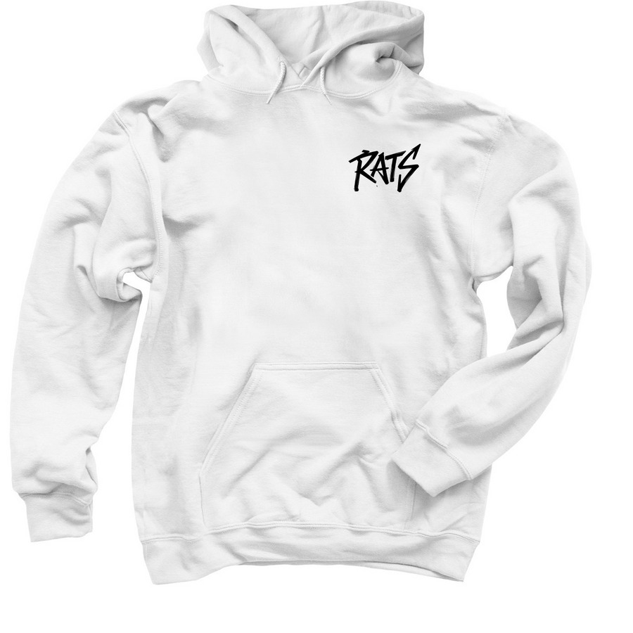 White Classic Hoodie, a White Pullover Hoodie