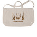 M&TM - BROWN/CREAM Tote Bag, a Pumice Reclaimist G2G Tote Bag