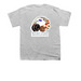 Support the Buns!, a Sport Grey Youth Unisex Tee (back-view)