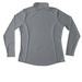 BAN Athletic Wear, a Grey Concrete Women's Performance Quarter Zip Pullover (back-view)