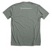 Motherhood, a Deep Heather Premium Unisex Tee (back-view)