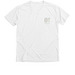 The OT Month, a Solid White Blend Premium V-Neck Tee
