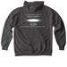 SPAC OBS Hoodie, v2, a Pepper Comfort Colors Pullover Hoodie (back-view)