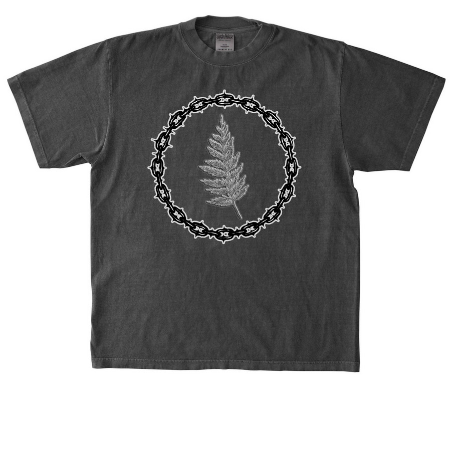 + CEDAR CHAIN +, a Shadow Heavyweight Garment Dye Tee