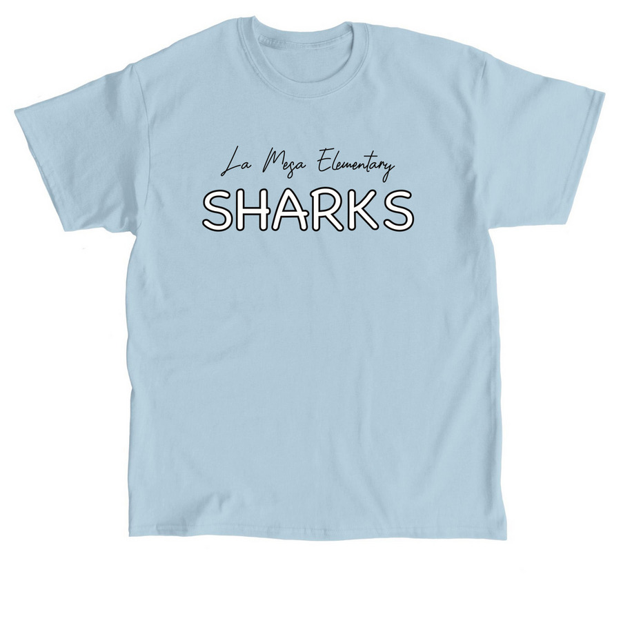La Mesa Sharks, a Light Blue Classic Unisex Tee