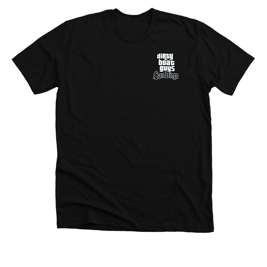 DBG San Diego (Andreas)&nbsp;, a Solid Black Blend Premium Unisex Tee