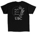 UBC 55th Anniversary T-Shirt, a Black Classic Unisex Tee (back-view)