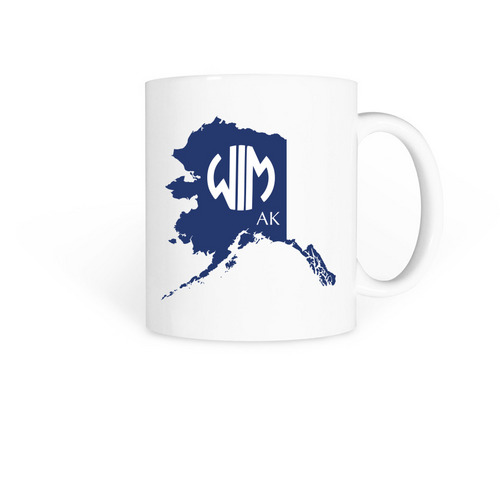 Sip Happens: WIM Alaska Mugs Are Here!&nbsp;, a White Coffee Mug