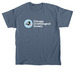 COS Logo Shirts, a Indigo Blue Classic Unisex Tee