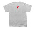 Catalyst Core Tee, a Sport Grey Youth Unisex Tee (back-view)