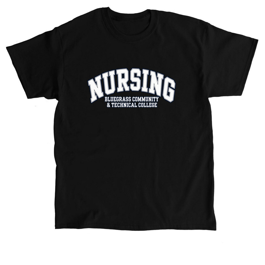 BCTC Nursing Program Shirts, a Black Classic Unisex Tee
