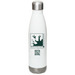 Protecting America's Lion, a White Stainless Steel Water Bottle (back-view)